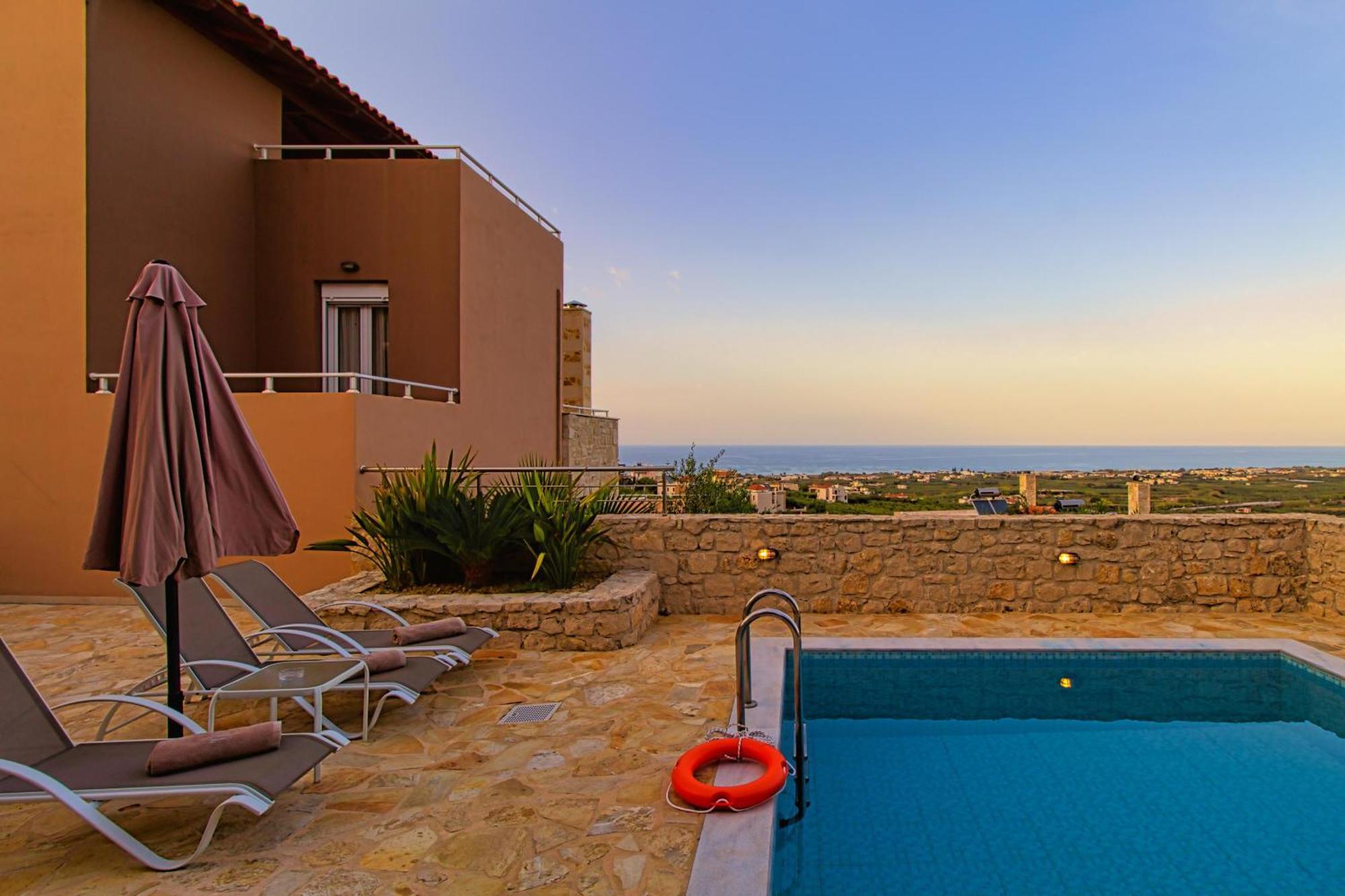 Theo Villas With Sea View Marathokefála エクステリア 写真