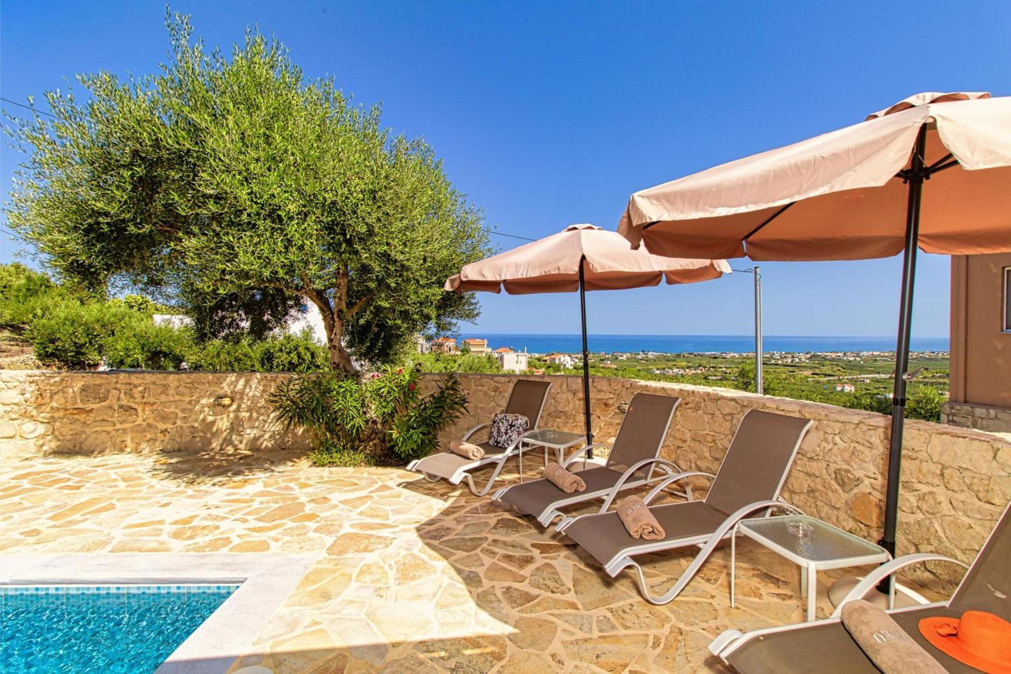 Theo Villas With Sea View Marathokefála エクステリア 写真