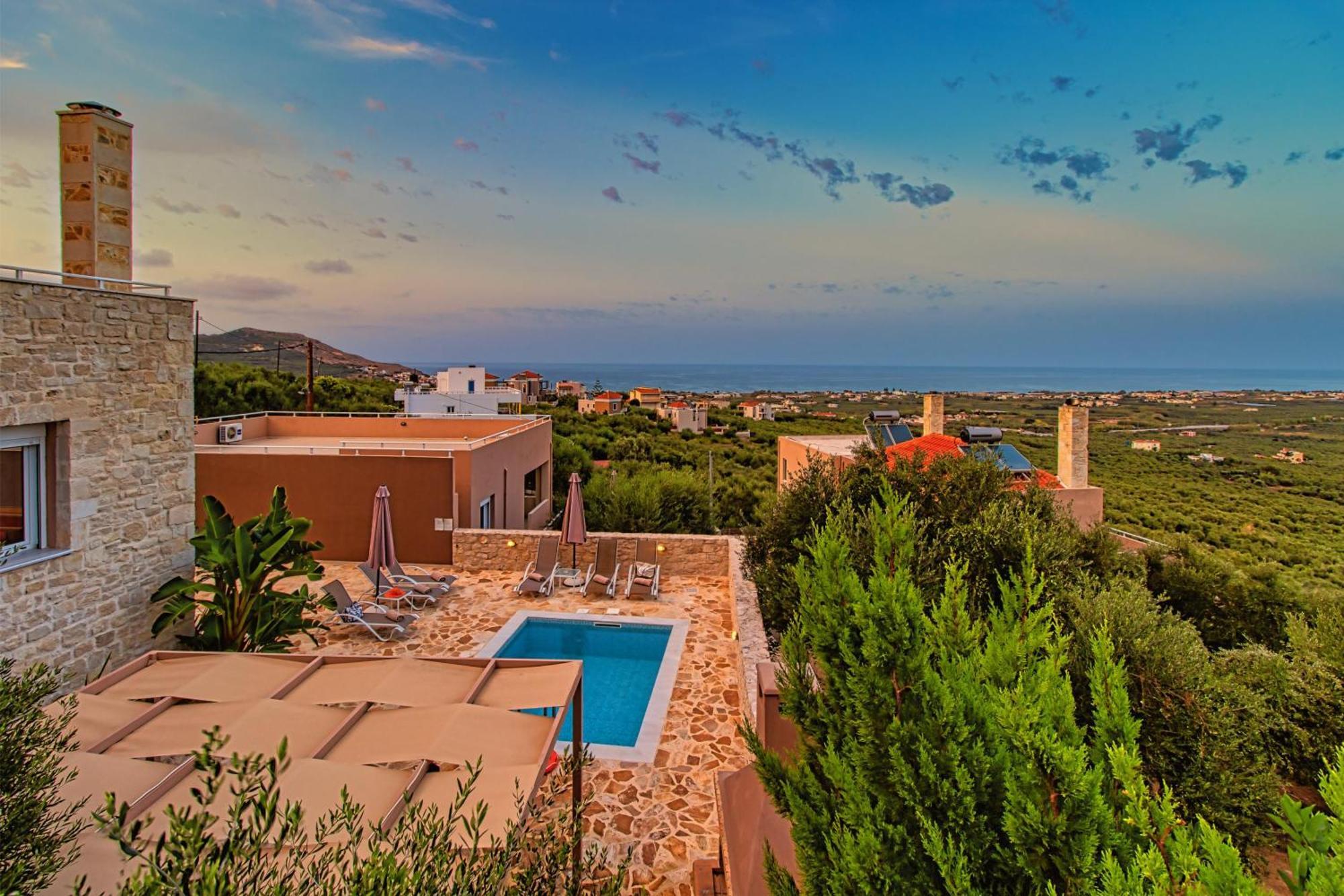 Theo Villas With Sea View Marathokefála エクステリア 写真