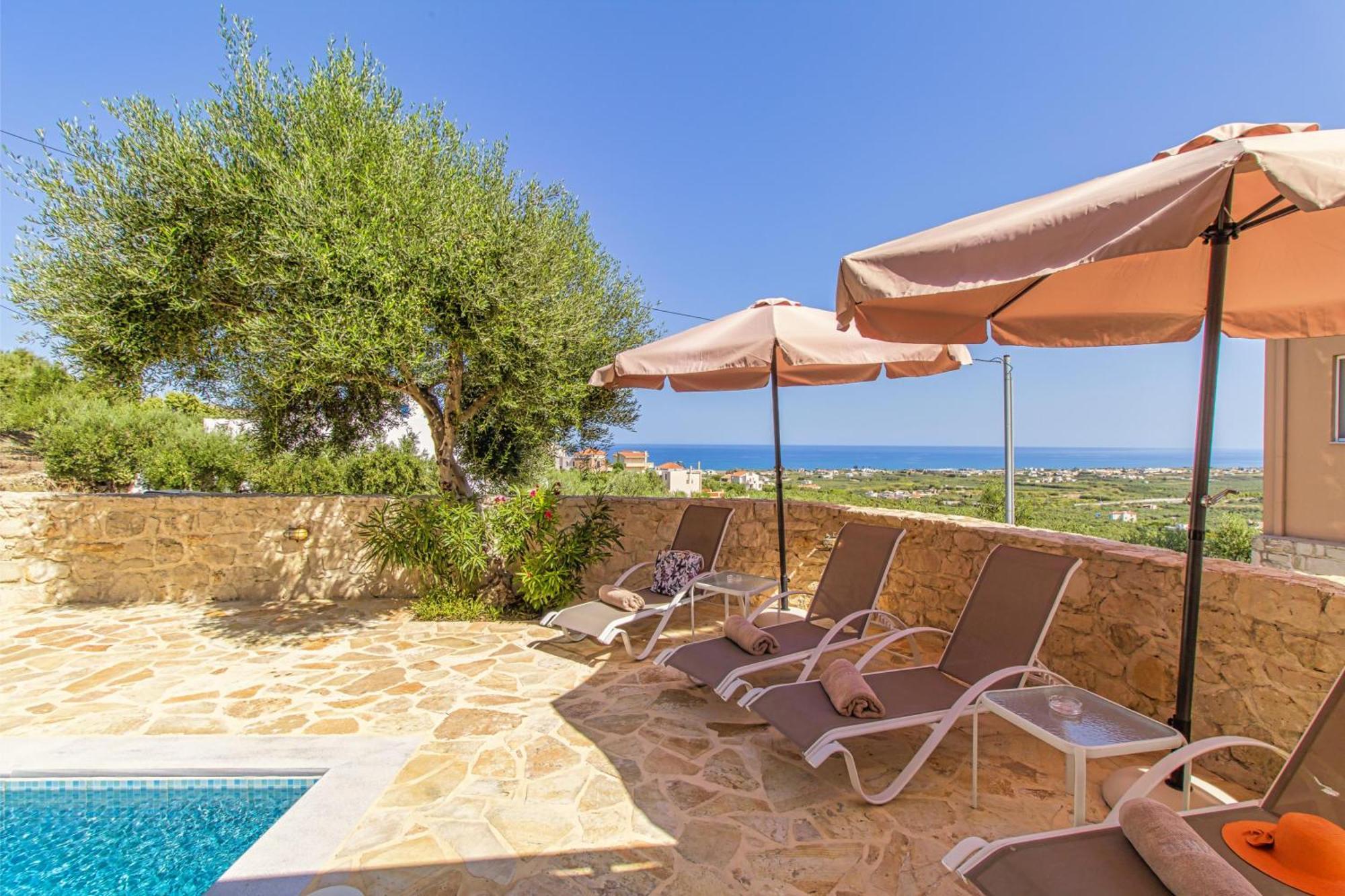 Theo Villas With Sea View Marathokefála エクステリア 写真