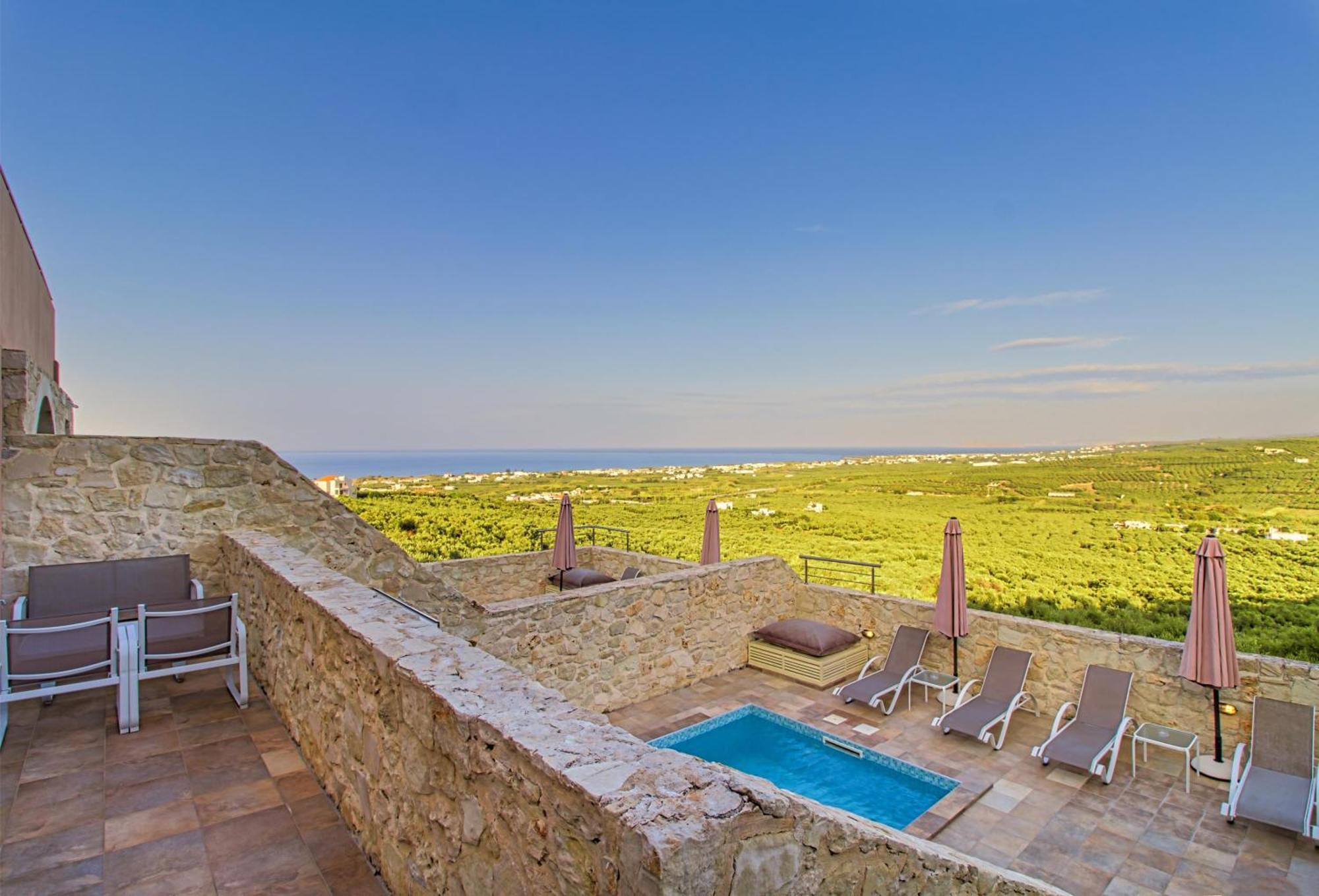Theo Villas With Sea View Marathokefála エクステリア 写真