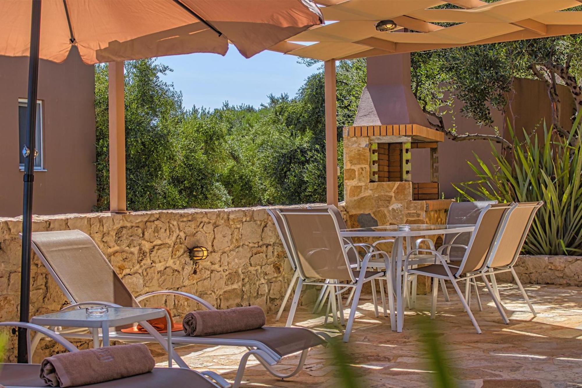 Theo Villas With Sea View Marathokefála エクステリア 写真