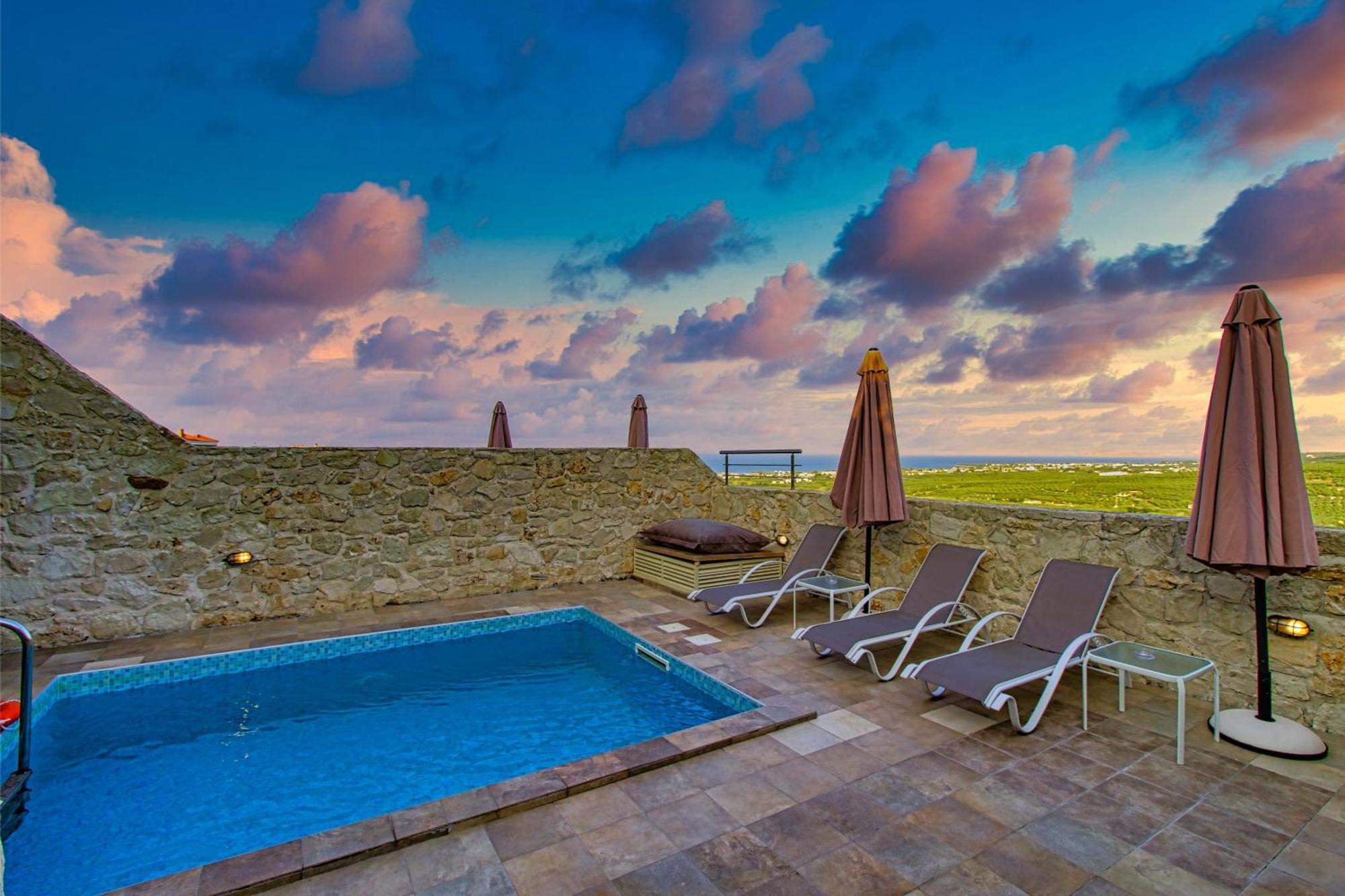 Theo Villas With Sea View Marathokefála エクステリア 写真